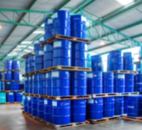 Abstract,Blur,,Oil,Barrel,Warehouse